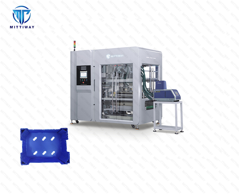 Fruit box folding machine